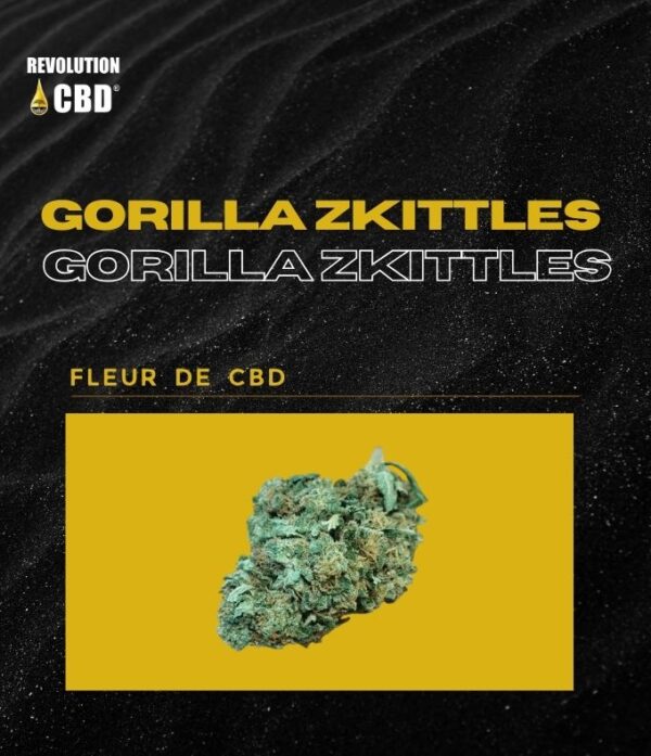 Fleur de CBD - GORILLA ZKITTLES